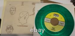 Fugazi Song #1 /Joe #1 rare green vinyl 45 withelegant stencil sleeve Sub Pop