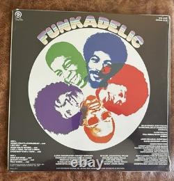 Funkadelic Limited Green & Blue Split Color With Red & Orange Splatter Vinyl LP