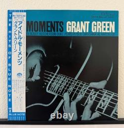 GRANT GREEN IDLE MOMENTS VINYL LP JAPAN 1984 Blue Note BNJ 71025 NM/NM, Obi NM
