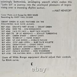 GRANT GREEN The Latin Bit 1963 LP Vinyl Record Blue Note 84111 Stereo Ear Jazz