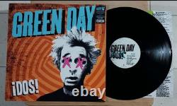 GREEN DAY DOS LP Record 2012 EU ORIGINAL First Press Near Mint Black Vinyl Rare