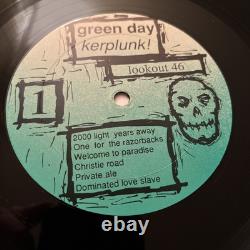 GREEN DAY- KERPLUNK ORIG PRESS 1991 LOOKOUT 46 NM VINYL LP withINSERT