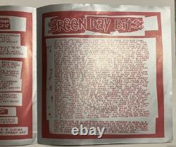 GREEN DAY Slappy E. P. 7 Lime Green Yellow White Marble Vinyl 1st Press-The Boo