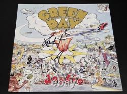 GREEN DAY TRE & MIKE signed autographed DOOKIE VINYL RECORD LP BECKETT (BAS)