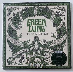 GREEN LUNG FREE THE WITCH Rare Limited Edition Green Vinyl LP New MINT