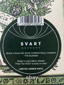 GREEN LUNG FREE THE WITCH Rare Limited Edition Green Vinyl LP New MINT