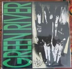 GREEN RIVER Dry As A Bone EP Vinyl 1987 WITH INSERT Autographed by Mark Arm