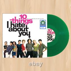 GREEN VINYL- 10 THINGS I HATE ABOUT YOU Soundtrack WALMART LP RECORD 0316