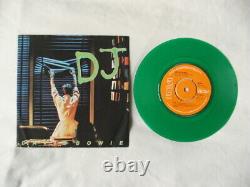 GREEN VINYL LIMITED EDITION DAVID BOWIE D. J. 1st UK PRESS 1979 RCA, NEAR MINT DJ