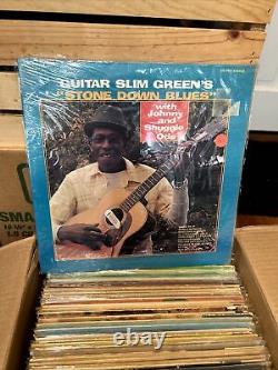 GUITAR SLIM GREEN Stone Down Blues Vinyl LP Album United New Album Disc Wax