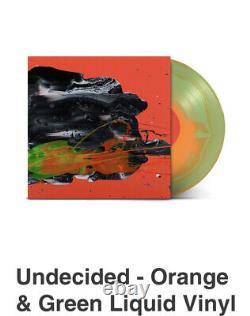 Goose The Band Undecided Vinyl Record ORANGE & GREEN Galaxy Hand #'d 1st Edtn