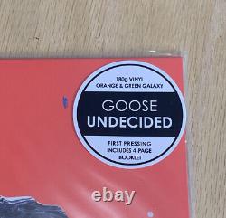 Goose The Band Undecided Vinyl Record ORANGE & GREEN Galaxy Hand #'d 1st Edtn