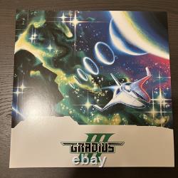 Gradius Trilogy I II III Konami Records Like New Shiptoshore Clear And Green