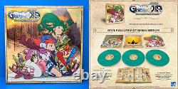 Grandia Soundtrack Memorial Arrange Vinyl Record VGM OST Mint Green 3 x LP