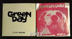 Green Day 45rpm Lot of 2 1,000 Hours & Slippery (Warner Music Group, 1991) RARE