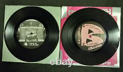 Green Day 45rpm Lot of 2 1,000 Hours & Slippery (Warner Music Group, 1991) RARE