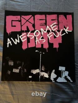 Green Day Awesome As Fk Limited Edition Pink Vinyl LP Shrink Hype Sticker VG++