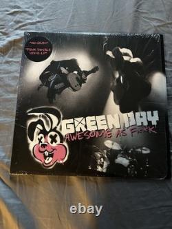 Green Day Awesome As Fk Limited Edition Pink Vinyl LP Shrink Hype Sticker VG++