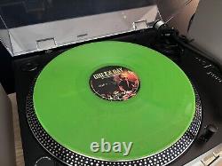 Green Day Broadcasting Live LP Green Vinyl Record Limited /500 Import Ex/Ex