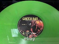 Green Day Broadcasting Live LP Green Vinyl Record Limited /500 Import Ex/Ex