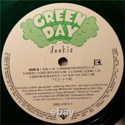 Green Day / Dookie 12 GREEN Vinyl 1994 Limited Numbered LP Reprise Records