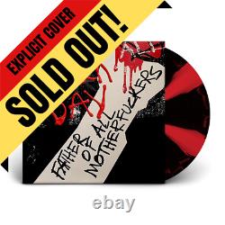 Green Day Father Of All Lp Limited Exclusive Explicit Cover Red & Black Vinyl