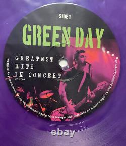 Green Day Greatest Hits In Concert Limited Edition Purple Vinyl, Sealed! RARE