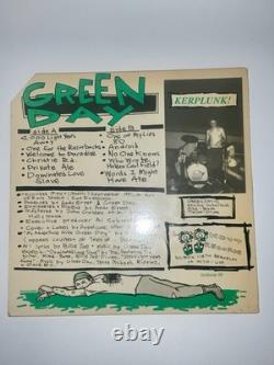 Green Day Kerplunk! 12 Vinyl LP 1991 US Original Lookout! Records