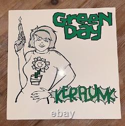 Green Day Kerplunk 1991 Vinyl LP Album Record 1st Pressing! Lookout With Insert