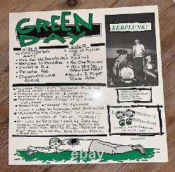 Green Day Kerplunk 1991 Vinyl LP Album Record 1st Pressing! Lookout With Insert