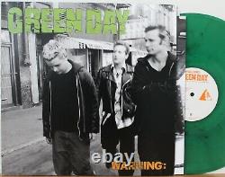Green Day LP Warning Reprise, Orig 2000 Green Vinyl NM/VG++ with Insert