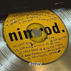 Green Day (Nimrod) Platinum Music Award Vinyl LP Record CD
