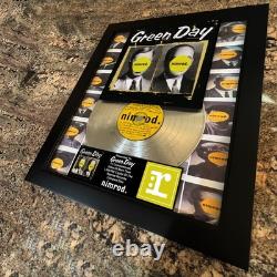 Green Day (Nimrod) Platinum Music Award Vinyl LP Record CD