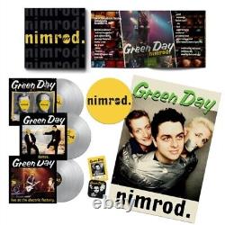 Green Day Nimrod Vinyl 25th Anniversary Deluxe -5 LP Silver Colored New