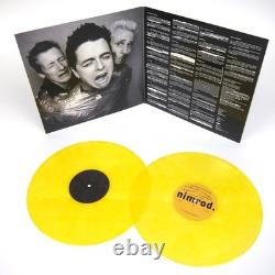 Green Day Nimrod Yellow Etched Vinyl Record