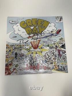 Green Day Signed Dookie Vinyl Record Album Lp + Jsa Loa