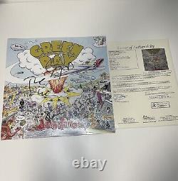 Green Day Signed Dookie Vinyl Record Album Lp + Jsa Loa