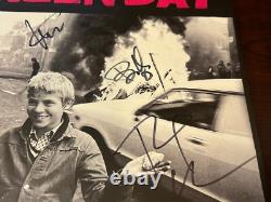 Green Day Signed Saviors Vinyl Record Auto Coa Dirnt Cool Armstrong Beckett Loa