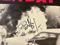 Green Day Signed Saviors Vinyl Record Auto Coa Dirnt Cool Armstrong Beckett Loa