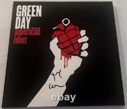 Green Day Tre Cool Signed American Idiot Lp Vinyl Record Album Jsa Coa