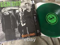 Green Day / Warning 12 GREEN Vinyl 2000 US Original Edition LP Adeline Record