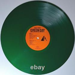Green Day Warning LP Vinyl Translucent Record US 2000 Punk Rock Collectible
