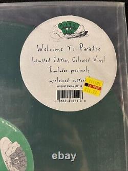 Green Day Welcome to Paradise UK Green Vinyl 12 Single (1994). Factory Sealed