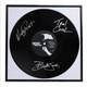 Green Day With Printed Signed Autograph Vinyl Record Art With Frame