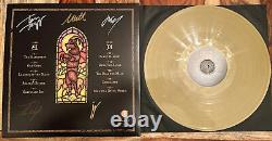 Green Lung Black Harvest SIGNED SLEEVE GOLD VINYL LP RARE