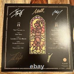 Green Lung Black Harvest SIGNED SLEEVE GOLD VINYL LP RARE