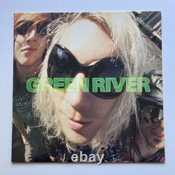 Green River Rehab Doll Sub Pop 1988 USA Sub Pop SP-15 Original Band Label Black