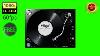 Green Screen Record Player Vinyl Animation Full Hd