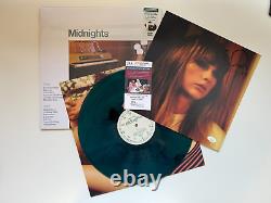 HAND SIGNED Taylor Swift Midnights Vinyl Autograph Insert WITH JSA ALL VARIANTS