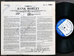HANK MOBLEY Workout LP BLUE NOTE BLP 4080 US'62 EAR MONO 47 W. 63rd Grant Green